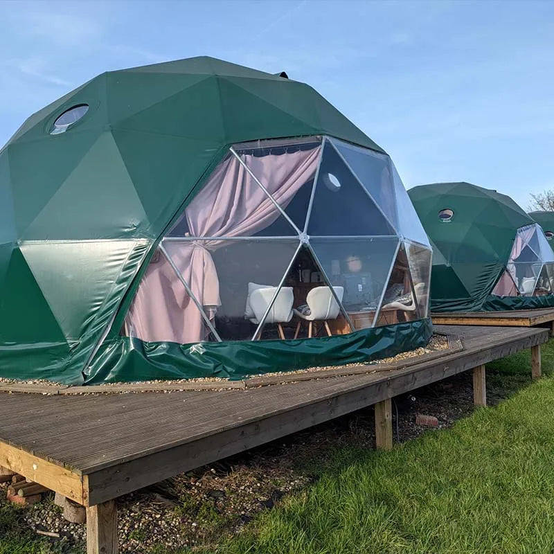 Half Sphere  Pvc Geodesic Waterproof  Dome  Tent for Camping