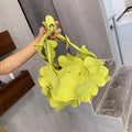 Three-dimensional Petals Sac Femme Underarm Bags for Woman Shoulder Bag Fashion Bolsas Exquisite Beautiful Bolsa Bolso