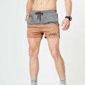 Custom Logo New Summer Casual Gym Color Splice Shorts for Men's Loose Contrast Outdoor Running Pants