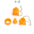 Adjustable Plastic Clamp Ball Joints Nozzle New Double Clamp Spray Nozzle Pipe Mounting Clip High Quality Plastic Clip Nozzle