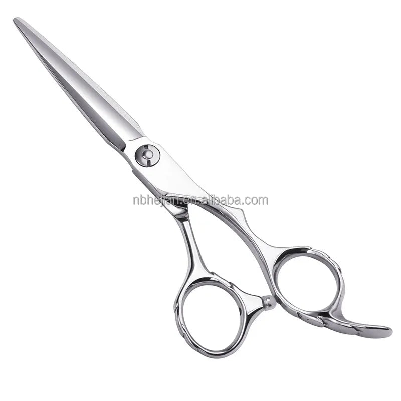 5.5 Inch 7.0 Inch Japanese VG10 Steel 61-62 HRC Professional Beauty Salon Stainless Steel Handle Hair Cutting Barber Scissors