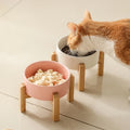 Ceramic Pet Feeder Water Bowl Ceramic Bowl Pet Ceramic Pet Bowl with Stand