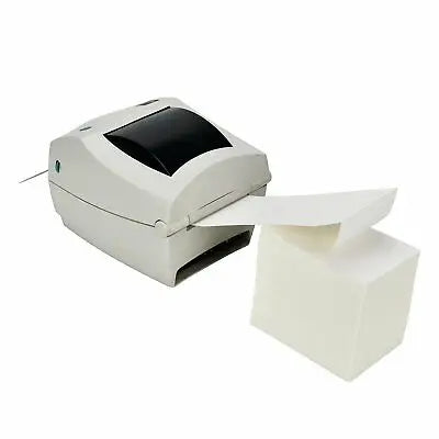 Fanfold Direct 4 X 6 Thermal Labels Water Oil Scratch Proof & Anti-PVC Test - No Ribbons Required Strong Adhesive