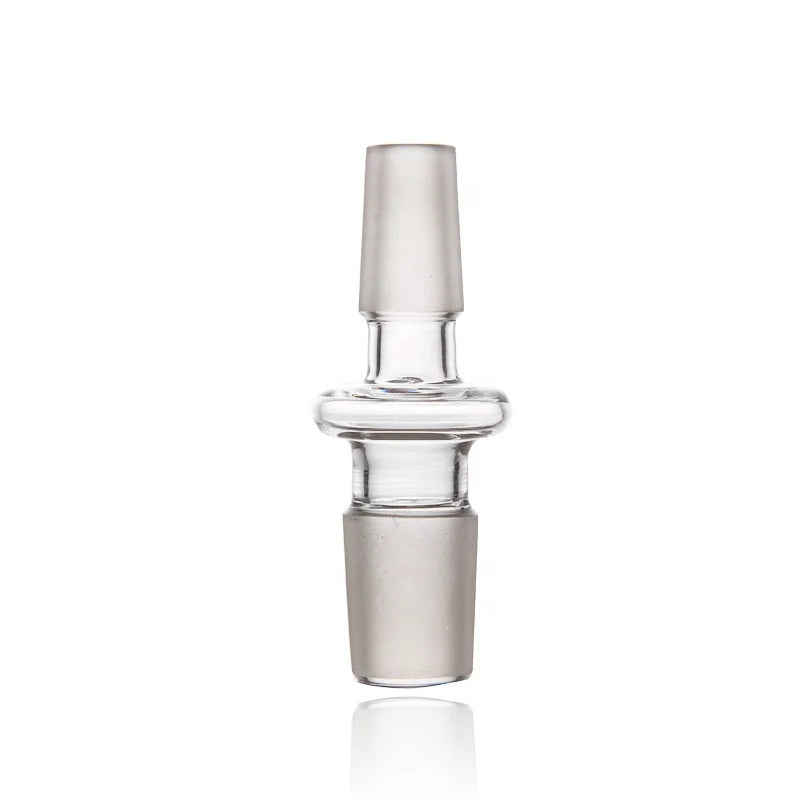 Glass Shisha Adapter 14mm Dia and 18.8mm Male Connector Hookah Connection Bowl Adapter Narguile Head