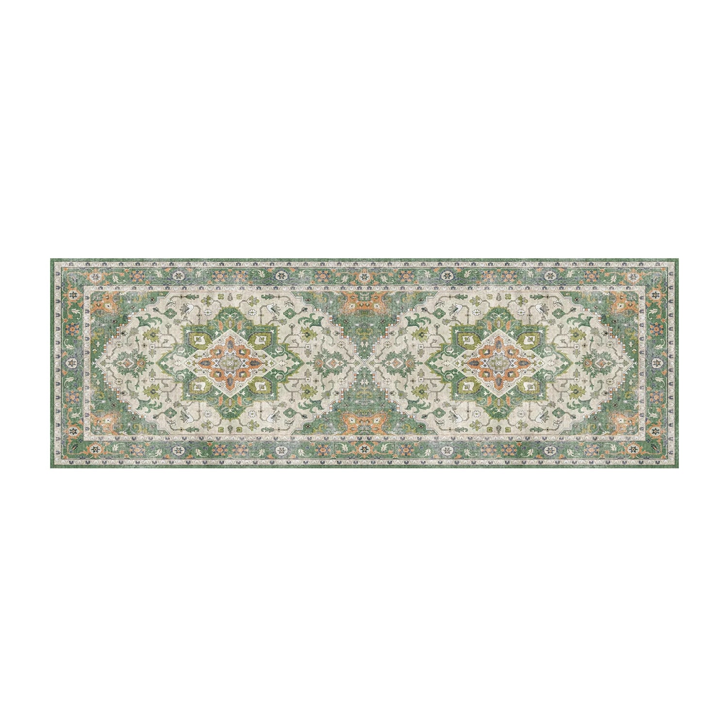 Machine Washable Carpet Mat Anit-slip Low Pile 2x6 Rug Runners for Hallways Kitchen Runner Carpet Mat