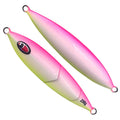 9# 80g Slow Pitch Jig Metal Lure Luminous Deep Sea Fishing Lure Metal Lead Jigging Bait