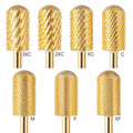 Premium Nail Carbide Bit Flat Top 3/32" Shank 4XC 5XC Large Barrel Nails Drill Bit