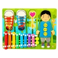 Multifunction Learning Educational Toy Xylophone Musical Kids Toys Activity Board Game