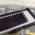 Mixed Length 0.15 0.20 Ellipse Soft Flat Eyelash Extension Wholesale Top Quality Lash Trays Faux Premium Mink Lashes