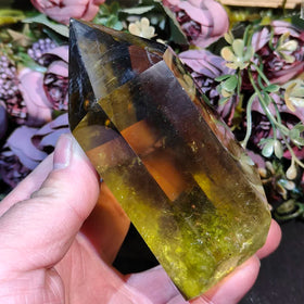Citrine Tower Top Quality Crystal Citrine Point Tower for Decoration