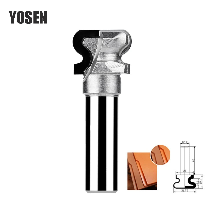 Woodworking Tool Diamond Pcd Milling Cutter for Cabinet Closet Door Shape Handle with CNC Engraving Machine