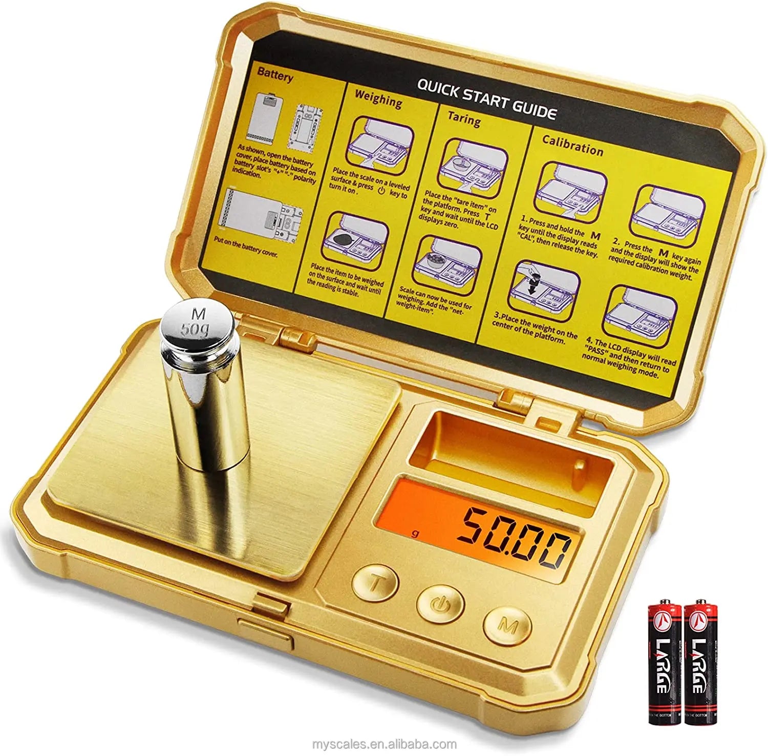 Customized Wholesale Jewelry Digital Weighing Gold Pocket Scale Factory Wholesale Mini Pocket Scales