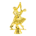 Premium Quality Trophy Parts Supplier GZ23 ABS Toppers Heads Tops of Dance Trophies for Dancing Contest