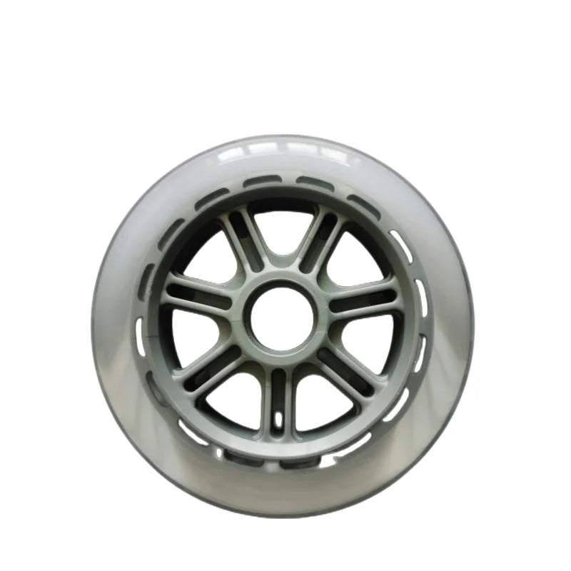 Custom Inline Skate Wheels 125mm/120mm/70mm Electric Scooter Flash Roller Wheel for Outdoor Children Use