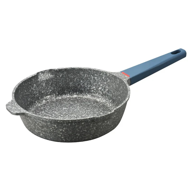 Modern Volcanic Rock Non-Stick Frying Pan Induction Cooker Compatible 1-2L Capacity Eco-Friendly Durable