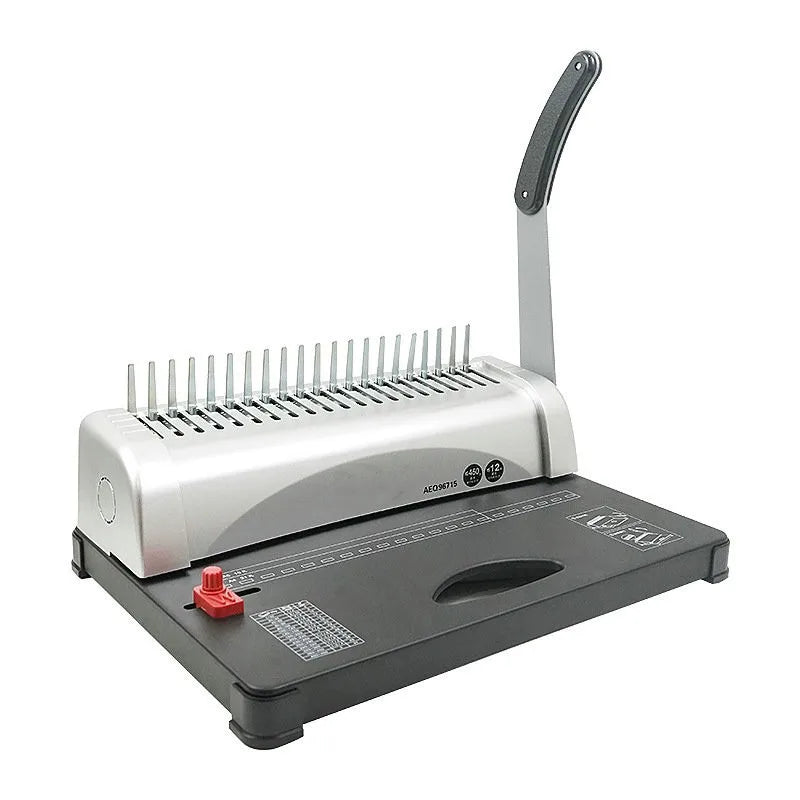 21 Holes Perfect Manual Book Binding Machine Comb Binder for Office Equipment