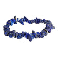 Hot Sale Fashionable Elastic Crushed Stone Lapis Lazuli Natural Crystal Stone Bracelet Suitable for Men and Women Party's Gift