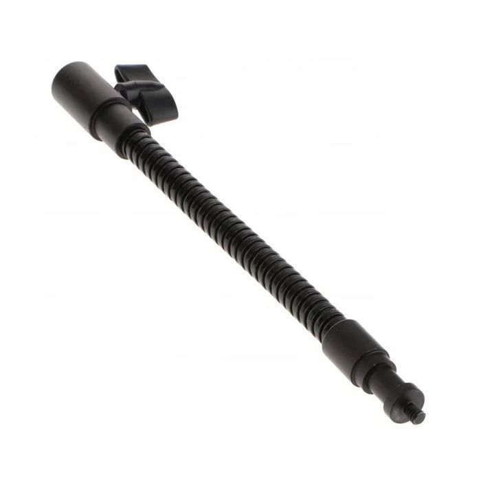 Flexible Stainless Steel & Iron Gooseneck Camera Arm Mount with Black Finish-Multi-Use Home/Office/Public Place Web Camera Stand