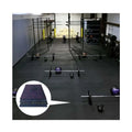 15Mm-50Mm Thick Indoor Playground Gym Rubber Floor Tiles Mat
