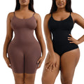Plus Size One-piece Shapewear with Butt Lifting and Tummy Control Open Crotch Design and Chest Support Straps MegaBDM