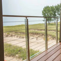 YL METAL Top-ranked Modern Stainless Steel Ss316 Balcony Outdoor Deck DIY Safety Cable Railing Post