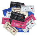 Hat Gift Bag Garment Accessories Custom Washable High-Tech Cloth Tags Handmade Labels 50*25mm Sewing Cloth Woven Ribbon Label
