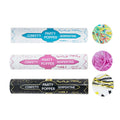627158 Safe Quiet Paper Party Popper 2022 Streamer Confetti Spray Stick New Year Back to School Wedding Decoration Party Maker