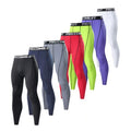 Quick-drying Men's Compression Base Layer Leggings Running Trousers Fitness Sports Jogging Fitness Long Pants
