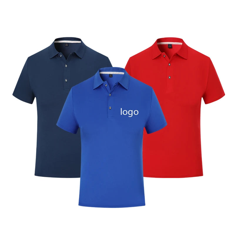 Wholesale Cheap Polo Shirt Custom logo Popular and Classic Polo T-shirt Men