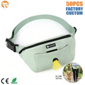 Factory OEM Custom Dog Walking Bag Hands Free Leash Attachment Waterproof Fanny Pack With Poop Bag Dispenser Training Pouch Bag
