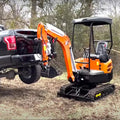 CE/EPA Certified Mini Crawler Excavator 1 Ton 1.8 Ton 3.5 Ton Models 1 Year Warranty Hydraulic Excavators Featuring Engine Free