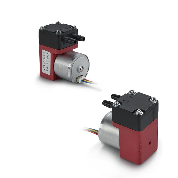 Wholesale Portable Small Gas Suction Pump Electric 24V Vacuum Diaphragm Pump Mini Automotive Use Low Pressure OEM Customizable