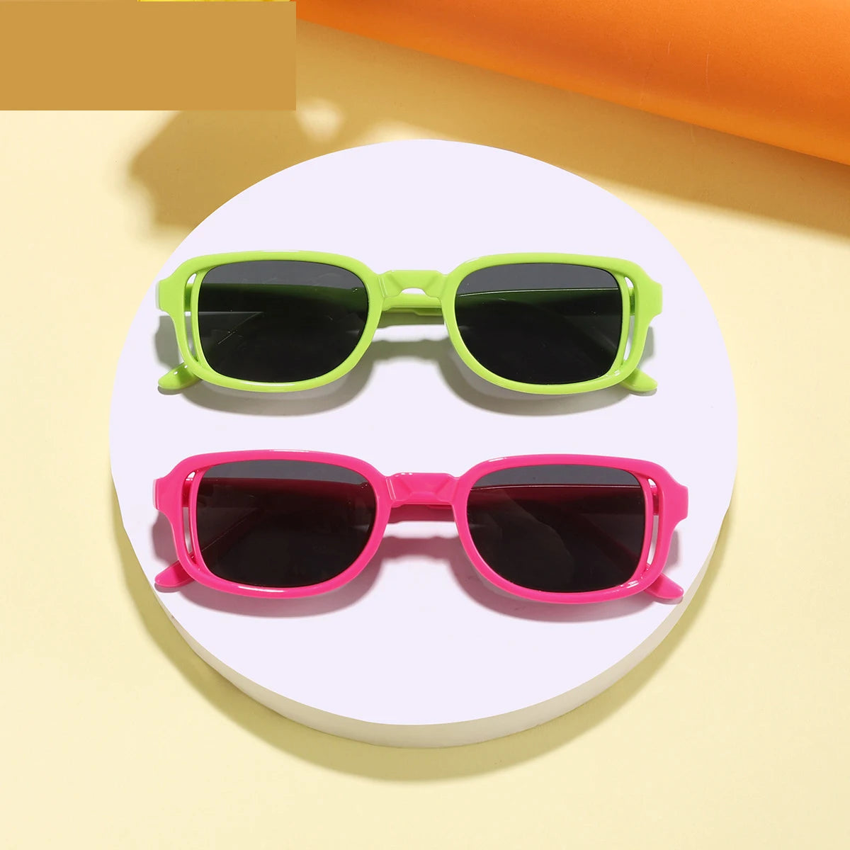 DOISYER New Arrival Fashion Designer Sun Glasses Modern Polygonal Small Oval Sunglasses For Children