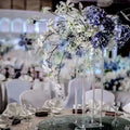 Clear Flower Stand Tall Flower Vases for Decoration Wedding Acrylic Column Pedestal Plinth Stand Wedding Centerpiece