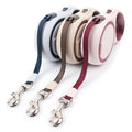 3M 5M Pet Retractable Roulette Dog Collar Nylon Eco-Friendly Adjustable Automatic Training Traction for Small Medium Large Dogs