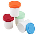 2026 Wholesale Food Grade Plastic Ice Cream Container Biodegradable Plastic Ice Cream Tubs With Silicone Lid
