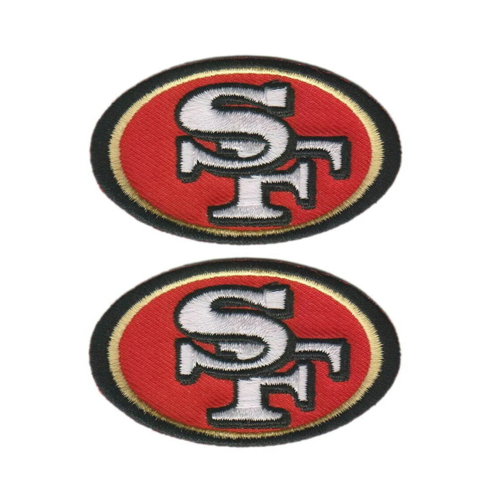 San Francisco Football Team Logo Patches Sew On/Iron on Appliques Sport Badge Emblem Sign Decoration Patches for Jeans Jacket