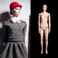FM01 Skin Color Makeup Movable Mannequin Female Fiberglass Articulated Full Body Realistic Adjustable Mannequin