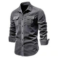 Wholesale Customized Large Size Men's Shirt Long Sleeve Printing Casual 100% Cotton Design Formal Casual Fabric Men's Shirt