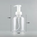 Eco-Friendly 250ml Soap Bottle with Pump Sprayer Quality Plastic For Convenient Cleaning