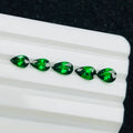 Pear Shape 3x2mm ~ 7x5mm Good Quality Fashion Loose Gemstone Green Garnet Crystal Jewelry Stone Price Natural Tsavorite