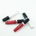 Yueshunxing 4ml Transparent Bottle Lip Glaze Tube with Curved Black Lid Lip Gloss Tube