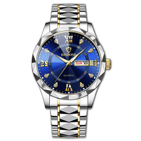 BINBOND B2521 Top Brand Luxury Fashion Watch Men Waterproof Week Date Clock Sport Watch Men Quartz Wristwatch Relogio Masculino