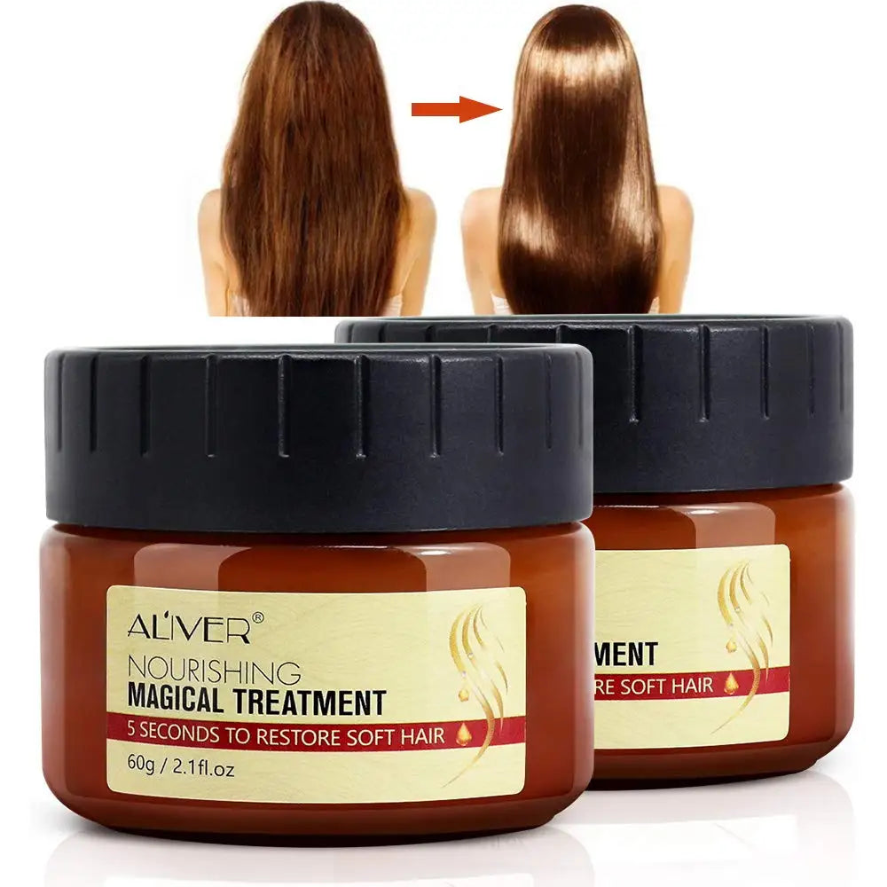 ALIVER Private Label Magical Shining Repair Hair Mask Professional Keratin Hair Treatment Mask for Dry Damaged Hair
