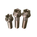 Factory Price of M8x35mm Titanium Flange Head Bolts Titanium Dual Drive Bolt for Modification Motorcycle