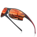 Polarized UV400 Sports Sunglasses for Men Women Youth Baseball Fishing Cycling Running Golf Motorcycle Glasses PC Frame Printing