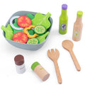Children's Wooden Kitchen Toy Simulation Vegetable Salad Set