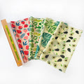 Environmentally Sustainable Washable Plastic Free Biodegradable Beeswax Eco Food Wrap