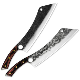 Xingye Full Tang Wooden Handle 12.5 Inch Cutting Knife Long Butcher Stainless Steel Knife Kitchen Knives With Color Box