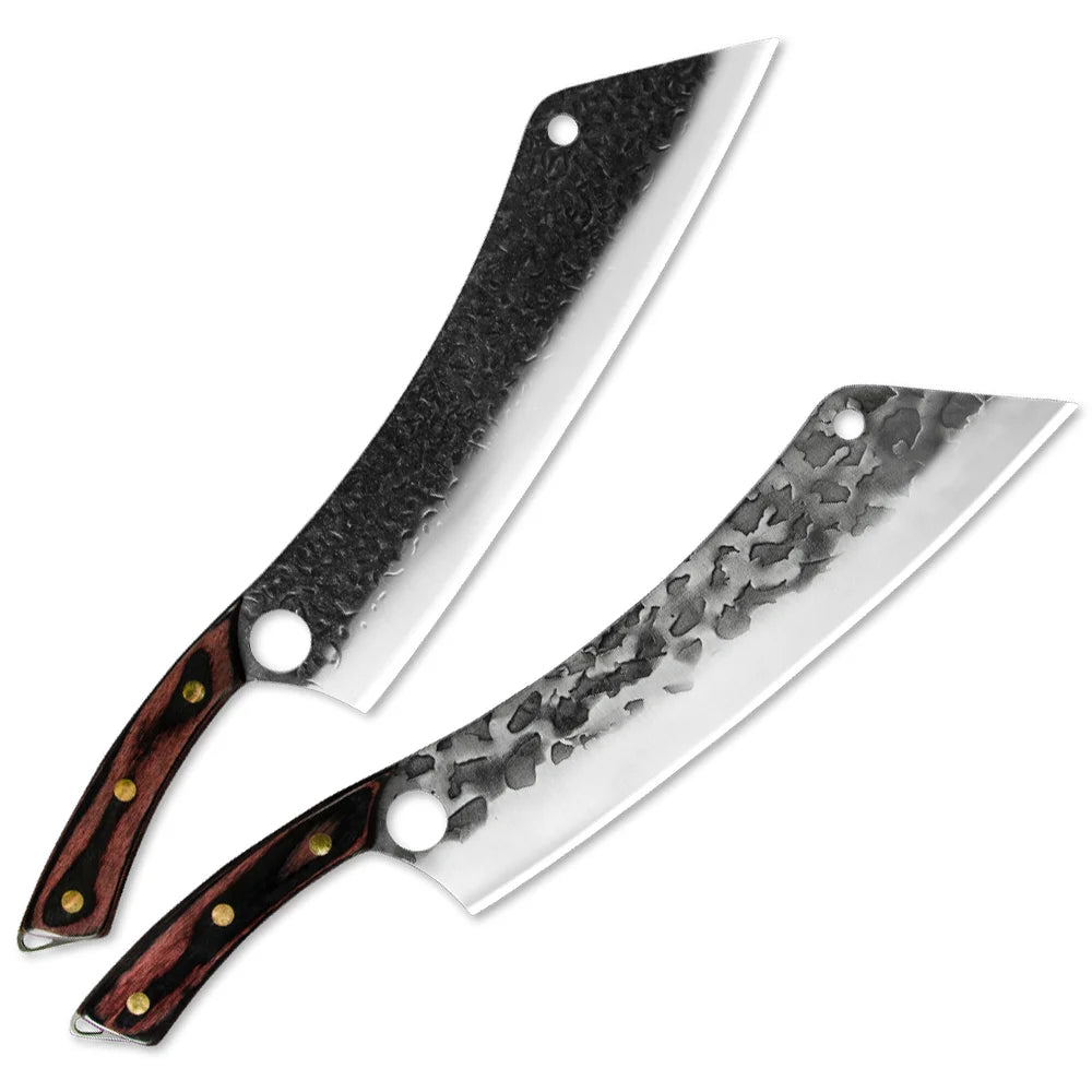 Xingye Full Tang Wooden Handle 12.5 Inch Cutting Knife Long Butcher Stainless Steel Knife Kitchen Knives With Color Box
